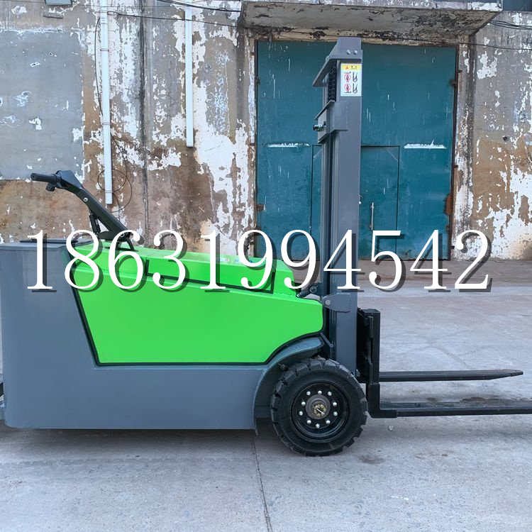 花莲县小型电动叉车1吨2吨步行站驾式电瓶堆高充电装卸车液压升降车铲车